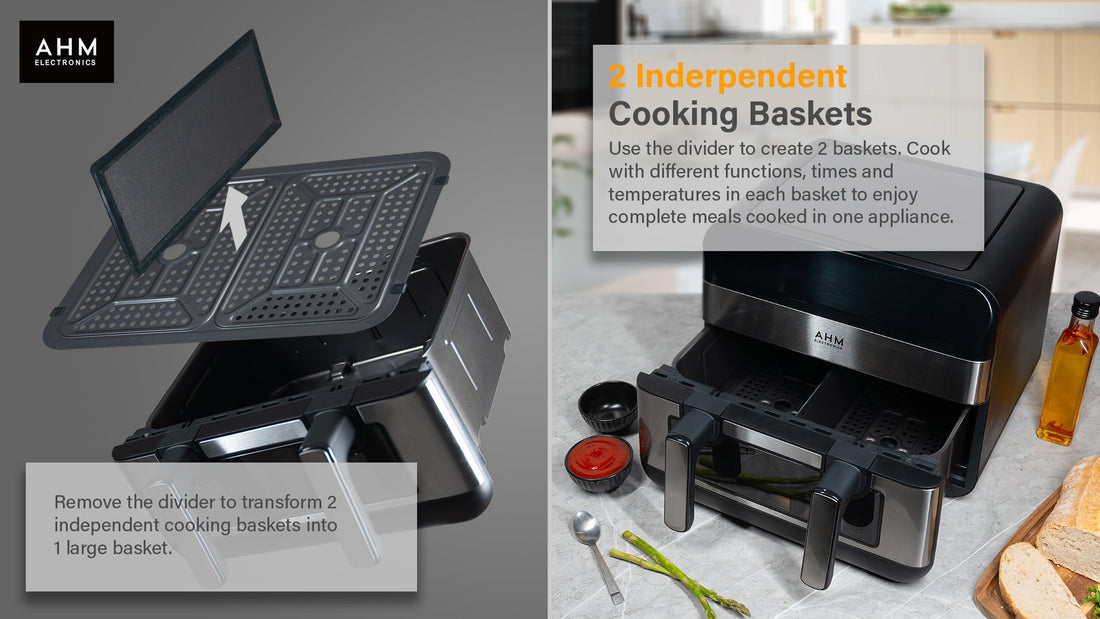 Air Fryer with a Removable Divider: Is It Better Than Two Drawers?