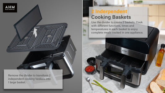 Air Fryer with a Removable Divider: Is It Better Than Two Drawers?